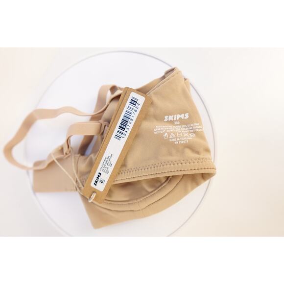 NWT SKIMS Fits Everybody Push-Up Demi Bra • Style BR-UWR-2293 • Color Clay • 30B - Picture 9 of 12